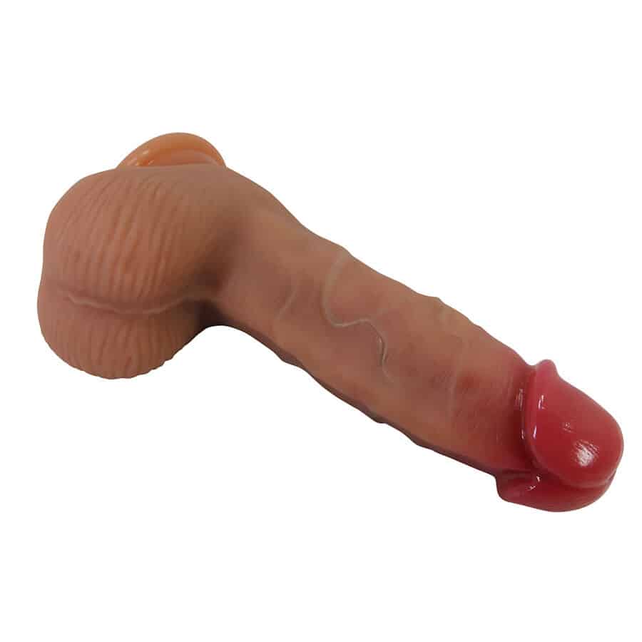 Duvall godemichet réaliste avec ventouse 19,3 CM -Ø- 4,5 CM — PRETTY LOVE, vue 3