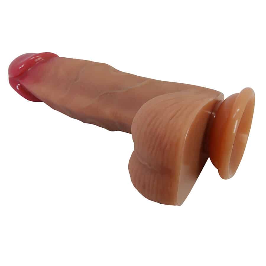 Duvall godemichet réaliste avec ventouse 19,3 CM -Ø- 4,5 CM — PRETTY LOVE, vue 4