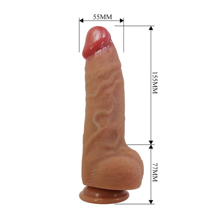 Najm godemichet réaliste avec ventouse 23,2 CM -Ø- 5,5 CM — PRETTY LOVE, vue 7