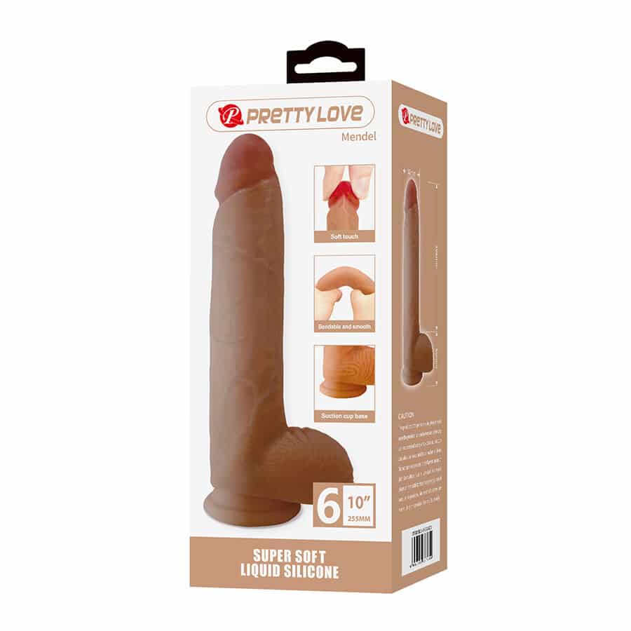 Mendel godemichet réaliste avec ventouse 25,5 CM -Ø- 5,6 CM — PRETTY LOVE, vue 8