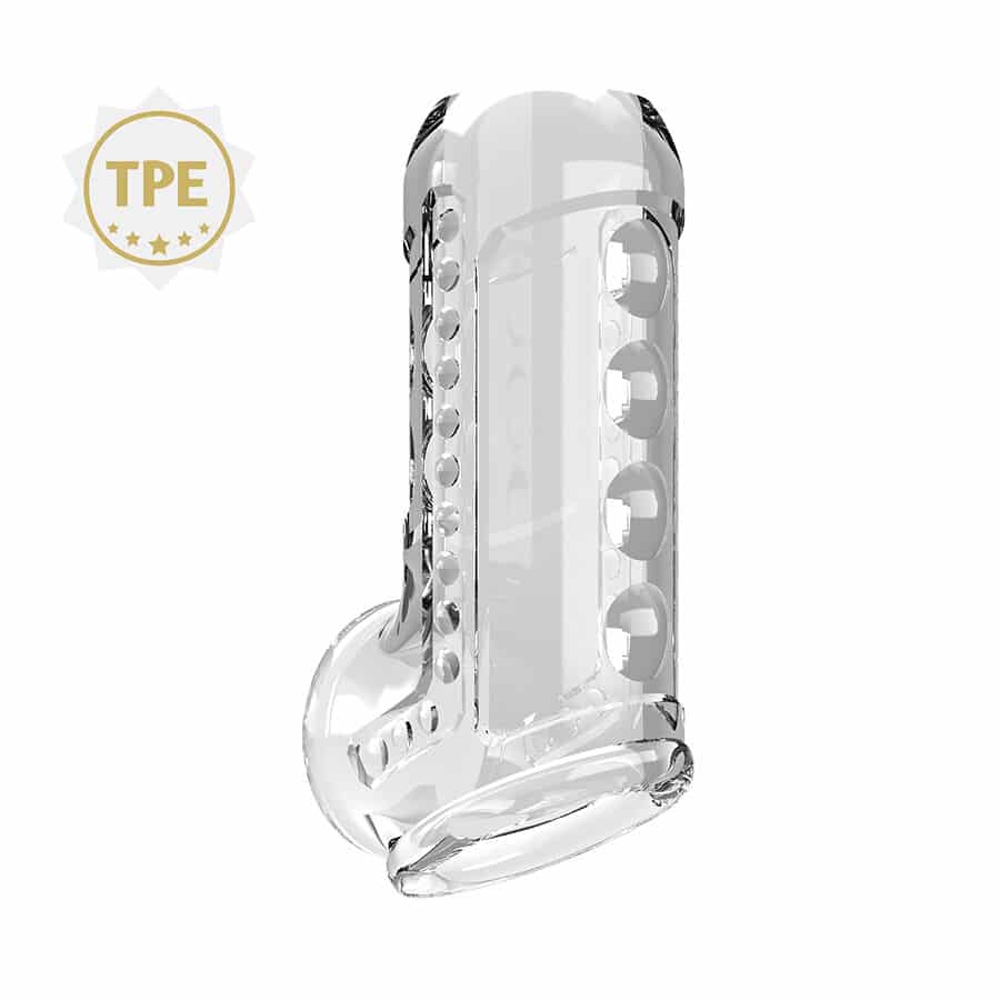 Gaine pénienne texturée transparente — PRETTY LOVE, vue 6