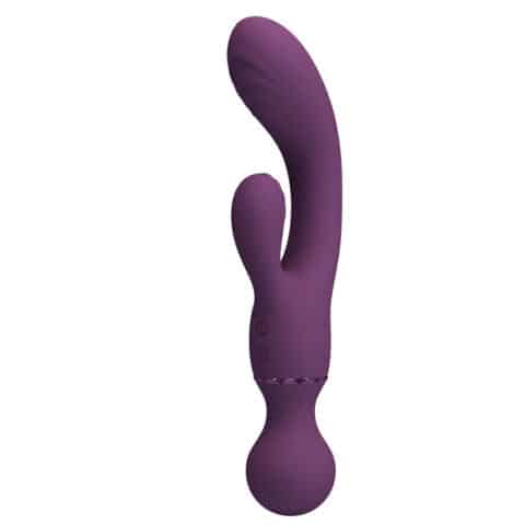 Vibrateur point G violet polyvalent — PRETTY LOVE