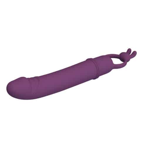 Cora vibrateur en forme de pénis avec anneau de résistance — PRETTY LOVE