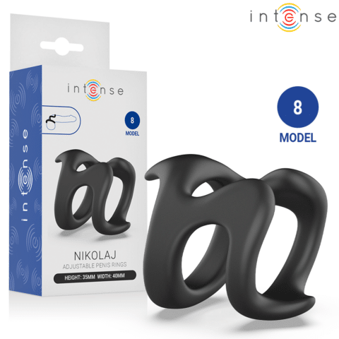 Nikolaj anneau pénis réglable modèle 8 — INTENSE