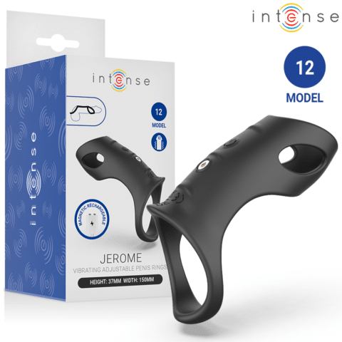 Jerome anneau pénis vibrant réglable modèle 12 — INTENSE