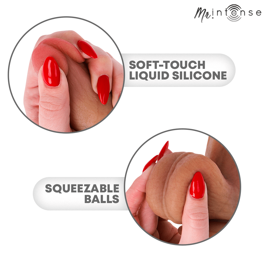 MR intense - gary XL pénis en silicone ultra-réaliste avec testicules 25,5 CM -Ø- 5,1 CM — MR. INTENSE, vue 8
