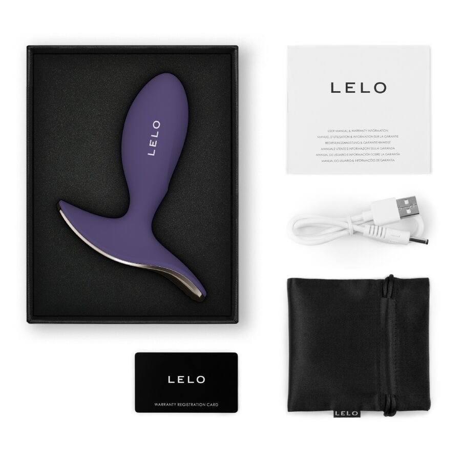 Surfer 2 plug vibrant anal unisexe cyber violet — LELO, vue 4