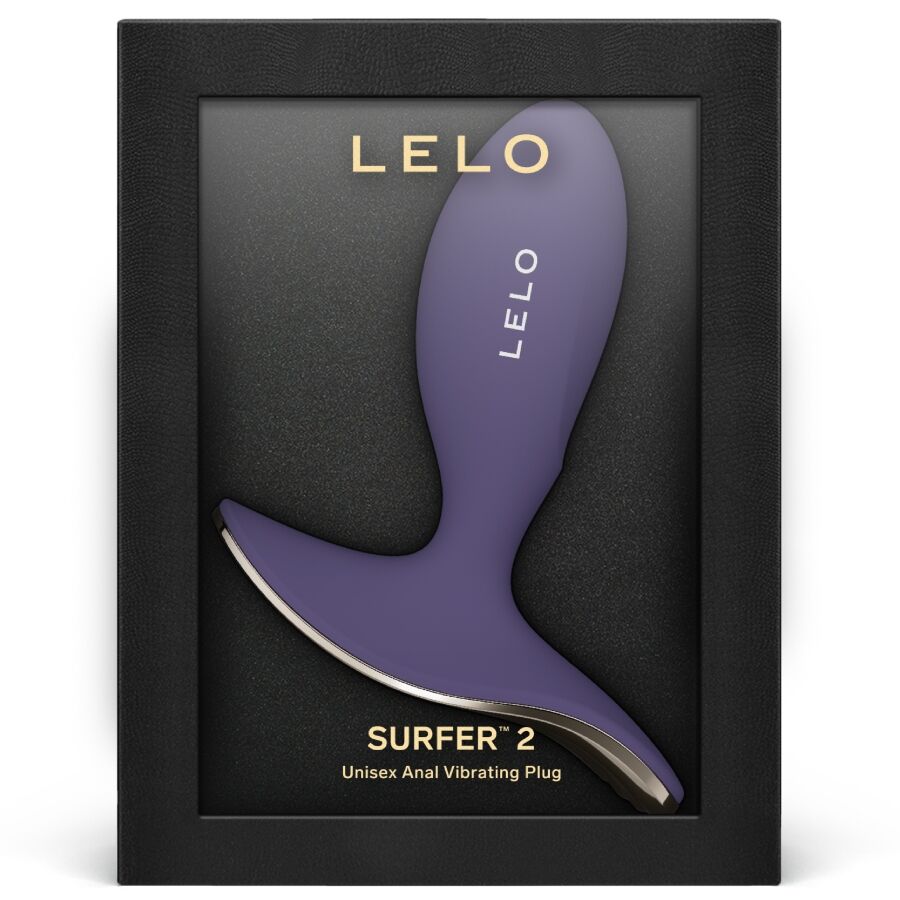 Surfer 2 plug vibrant anal unisexe cyber violet — LELO, vue 3