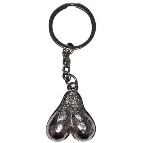 Porte-clés métal œufs d'argent — DIABLO PICANTE