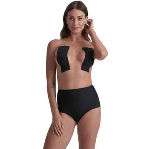 Body tape double sided cinta de doble cara negro talla única 5 x 500 CM — BYE-BRA