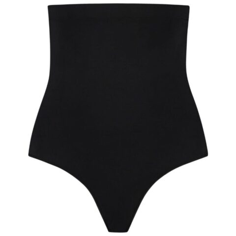 Tanga de talle alto SIN costuras negro talla XL