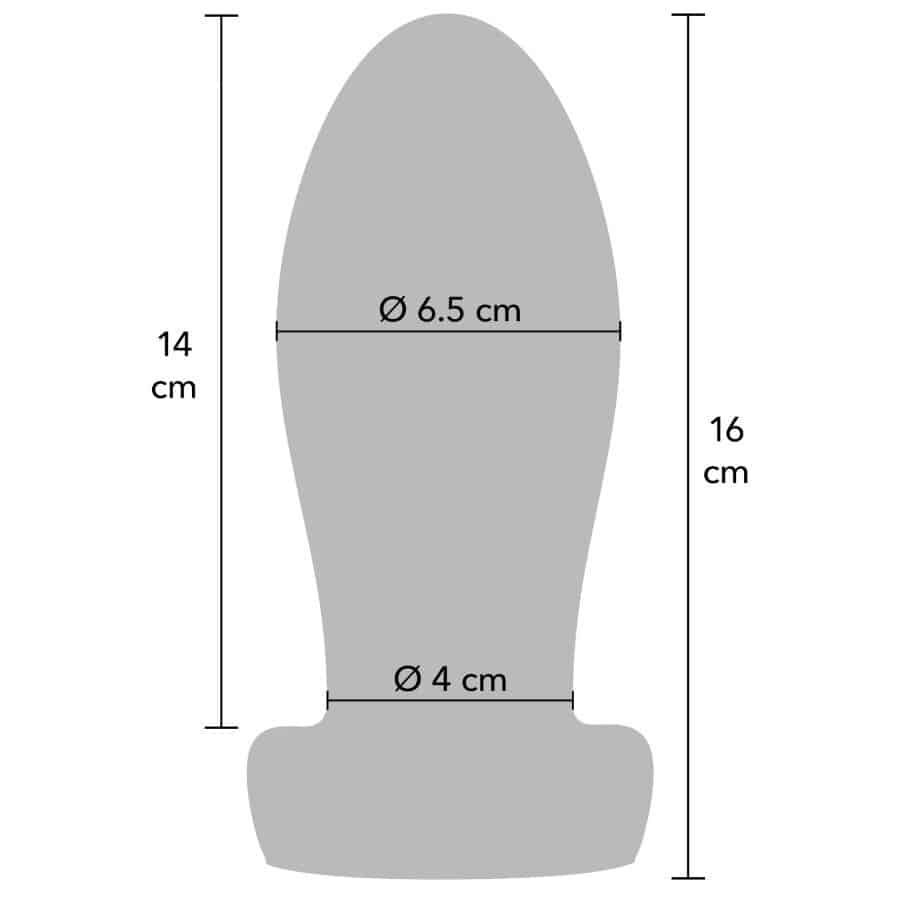 Extreme heavy anal stretcher plug L — HIDDEN DESIRE, vue 4