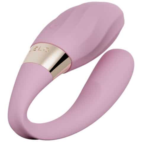 Tiani twist vibrateur pour couples rose pâle