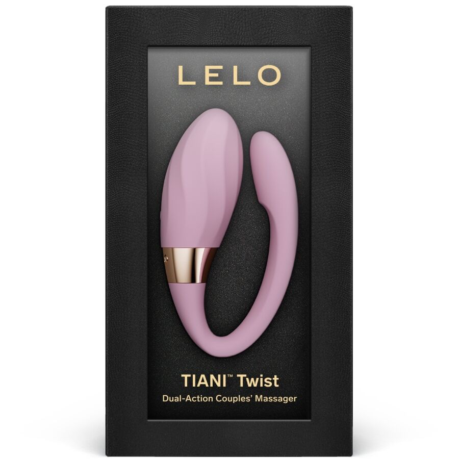 Tiani twist vibrateur pour couples rose pâle — LELO, vue 3
