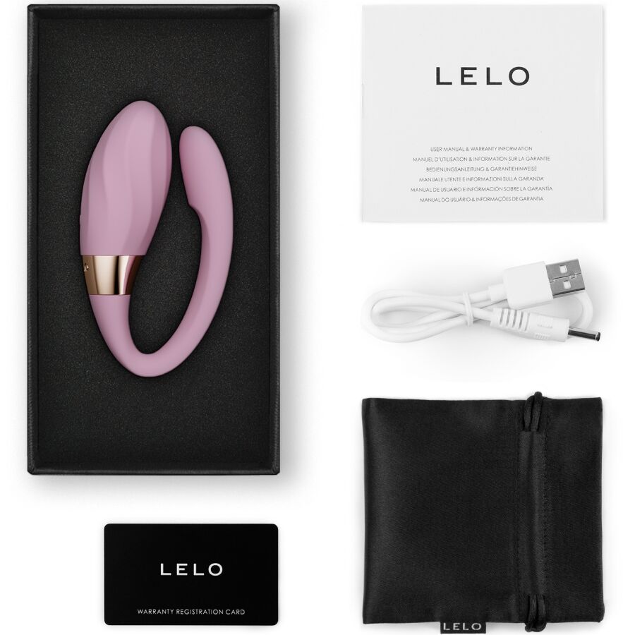 Tiani twist vibrateur pour couples rose pâle — LELO, vue 2