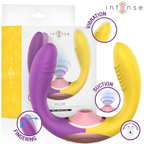 Willow stimulateur à succion et vibration 3 en 1 — INTENSE