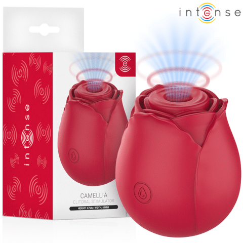 Camellia succion clitoriale rose par waves bordeaux — INTENSE