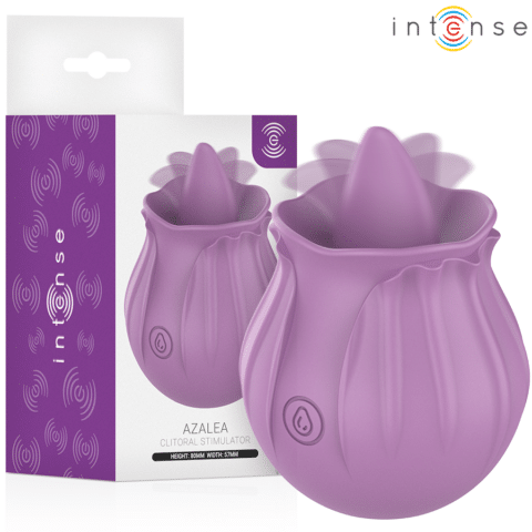 Azalea fleur stimulant clit 10 vibrations violet — INTENSE