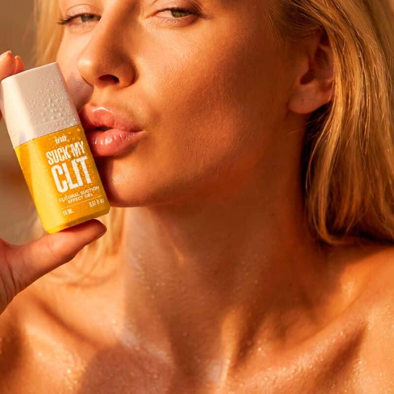 Suck MY clit gel effet succion parfum mangue tropicale, 15 ML — INTT, vue 6