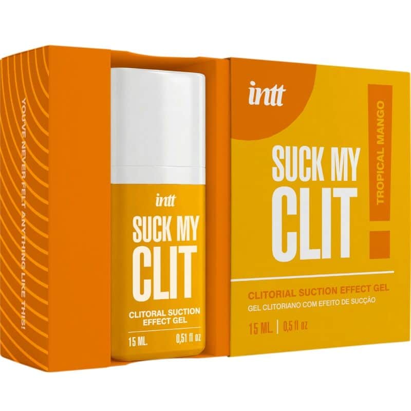 Suck MY clit gel effet succion parfum mangue tropicale, 15 ML — INTT, vue 3