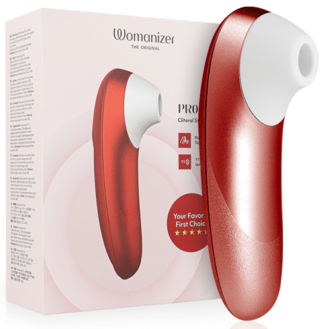 Stimulateur clitorial vibrant PRO bordeaux — WOMANIZER