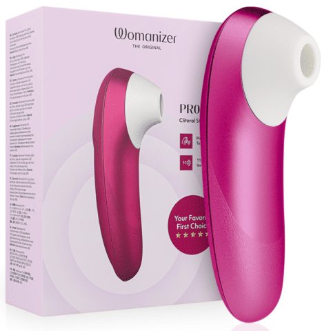 Stimulateur clitorial vibrant PRO rose