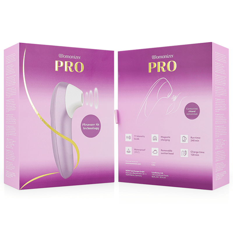 Stimulateur clitorial PRO vibrant lilas — WOMANIZER, vue 7