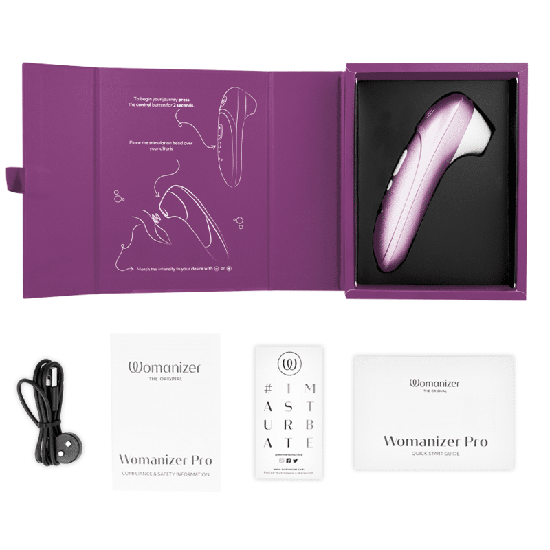 Stimulateur clitorial PRO vibrant lilas — WOMANIZER, vue 6