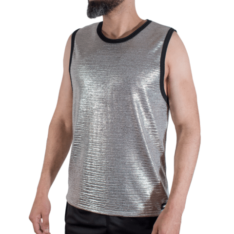 T-shirt à paillettes fines S/M