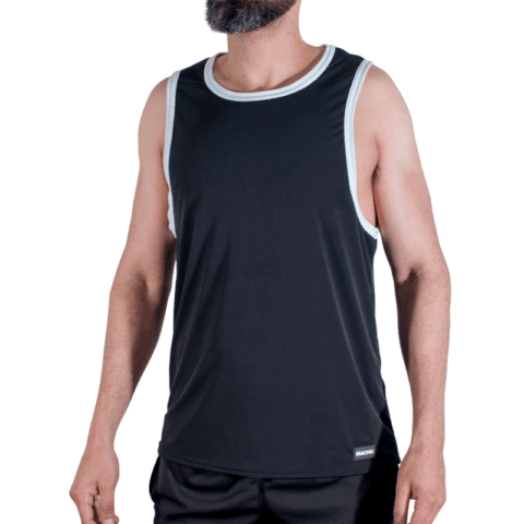 T-shirt de sport noir taille S/M