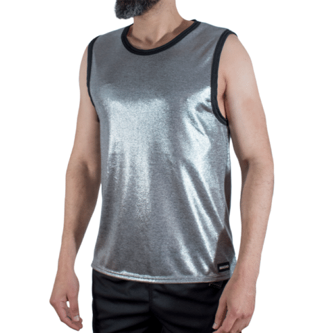 T-shirt à paillettes fines S/M