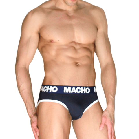 Slip classique bleu marine L