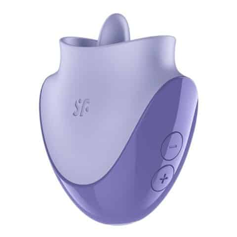 Tongue dancer stimulateur clitorial avec vibrations et pulsations lilas