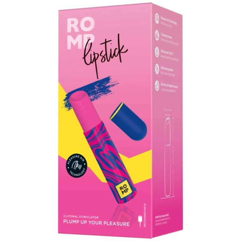 Rouge à lèvres stimulant le clitoris 7 niveaux — ROMP, vue 7