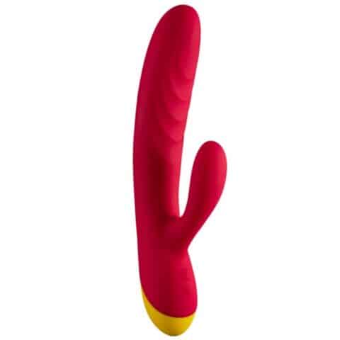 Jazz vibrateur lapin rechargeable rouge