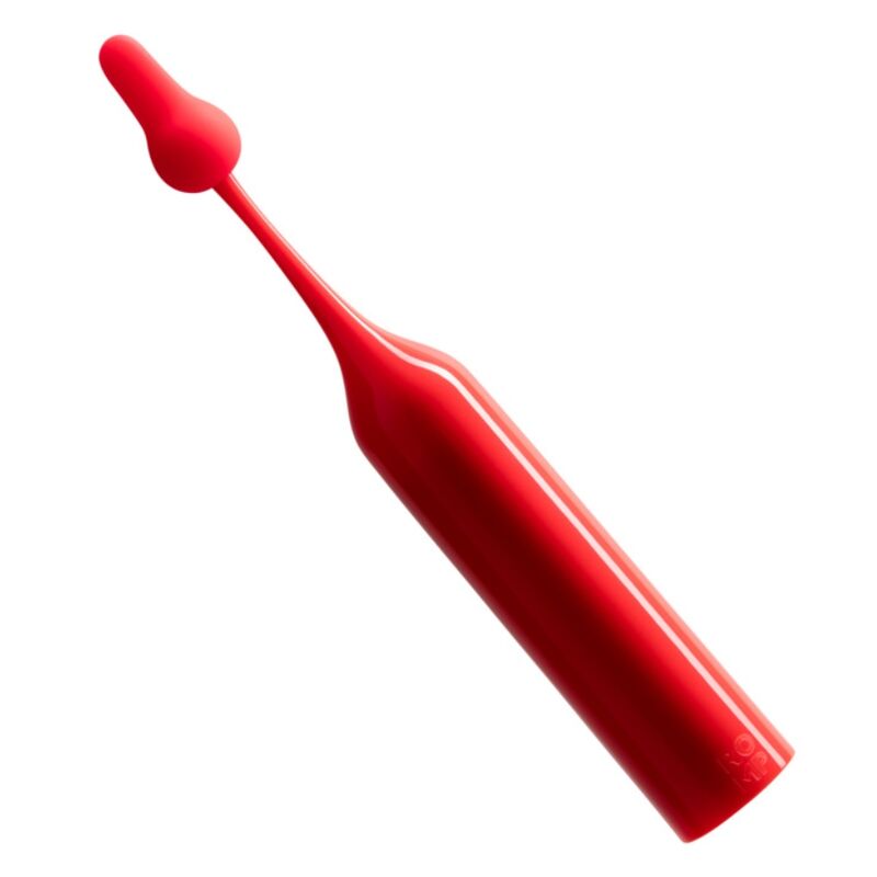 POP stimulateur clitorial haute fréquence rouge — ROMP, vue 3