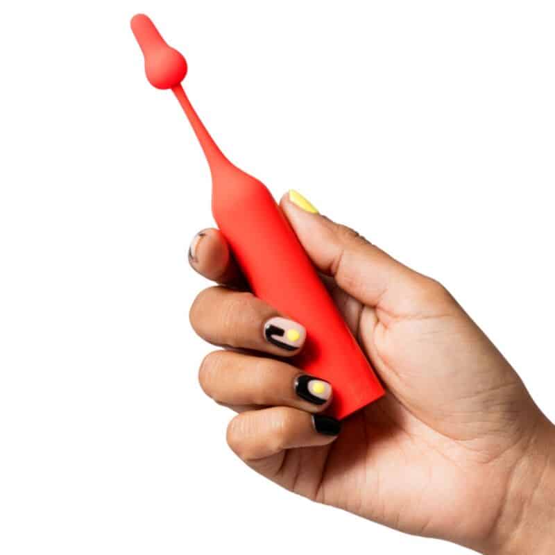 POP stimulateur clitorial haute fréquence rouge — ROMP, vue 7