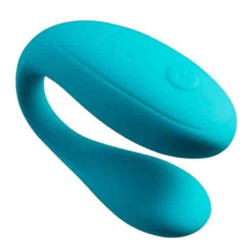 Join vibrateur turquoise pour couples