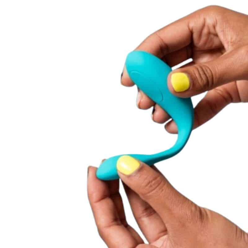 Join vibrateur turquoise pour couples — ROMP, vue 4