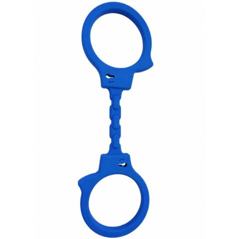 Menottes en silicone bleues — DIABLO PICANTE