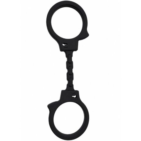 Menottes en silicone noires — DIABLO PICANTE