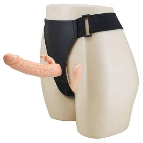 Charlotte hollow double pénétration strap-on chair
