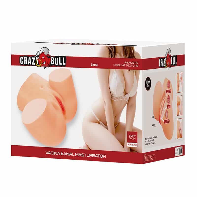 Liora XXL masturbateur vibrant double vaginal et anal — CRAZY BULL, vue 8