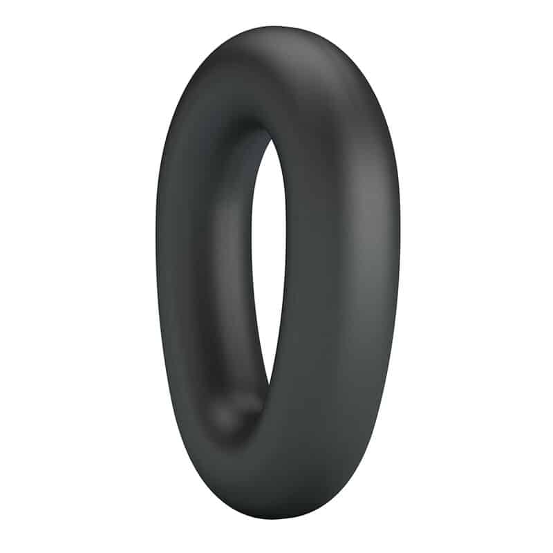 Vesper anneau pénal en silicone ultra doux noir — CRAZY BULL, vue 4