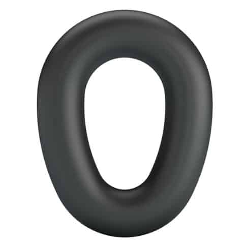 Vesper anneau pénal en silicone ultra doux noir — CRAZY BULL