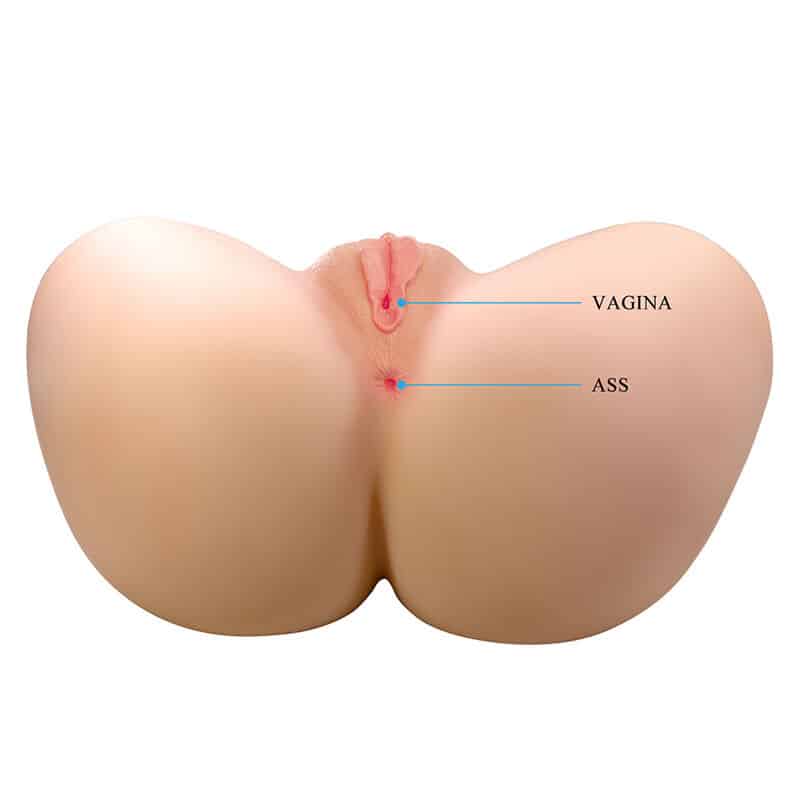 Vivian double masturbateur vibrant vaginal et anal flesh — CRAZY BULL, vue 3