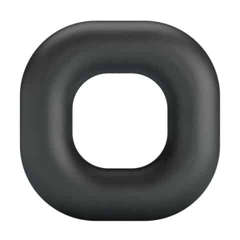 Walden anneau pénal en silicone super doux noir — CRAZY BULL