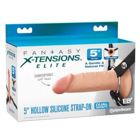 Elite realistic hollow strap-on 12,7 CM — FANTASY X-TENSIONS