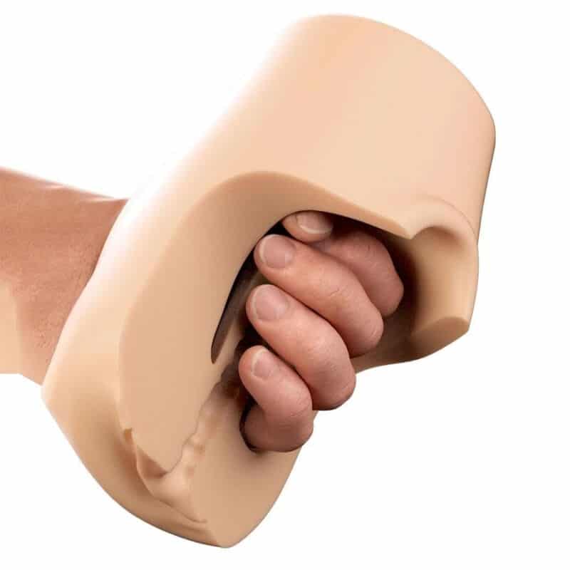 PDX plus - visage réaliste vagin pussy pounder squeeze stroker 18 CM — PDX PLUS+, vue 4