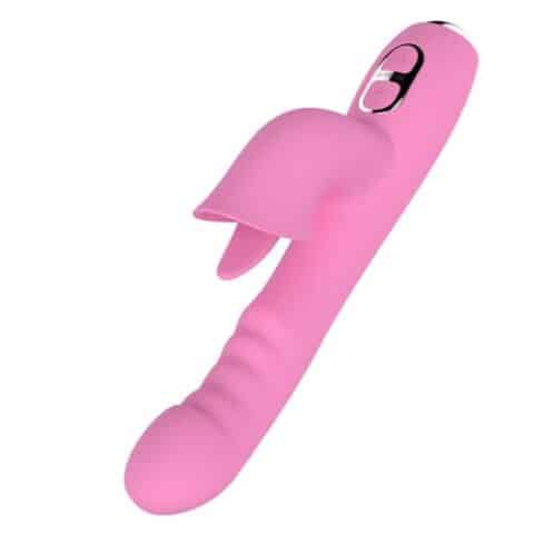 T-may vibrateur lapin magic stick rose